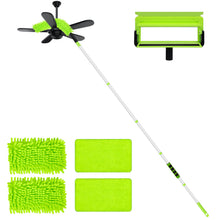 Load image into Gallery viewer, Ceiling Fan Cleaner Duster with 75'' Extension Pole, Flexible Fan Duster for Ceiling Fan Blades, Reusable Cleaning Tool for High Ceiling Fan, Skinny Duster for Tight Spaces