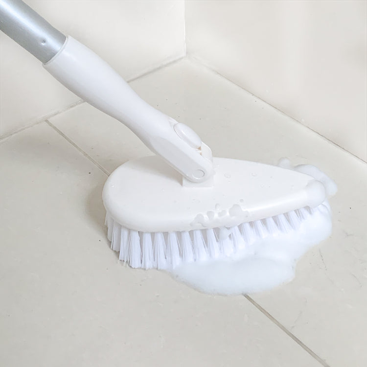 Adjustable Bathroom Long-handled Brush To Scrub Toilet Bath Brush Ceramic  Tile Floor Bathroom Bathtub Tile Cleaning Brush New