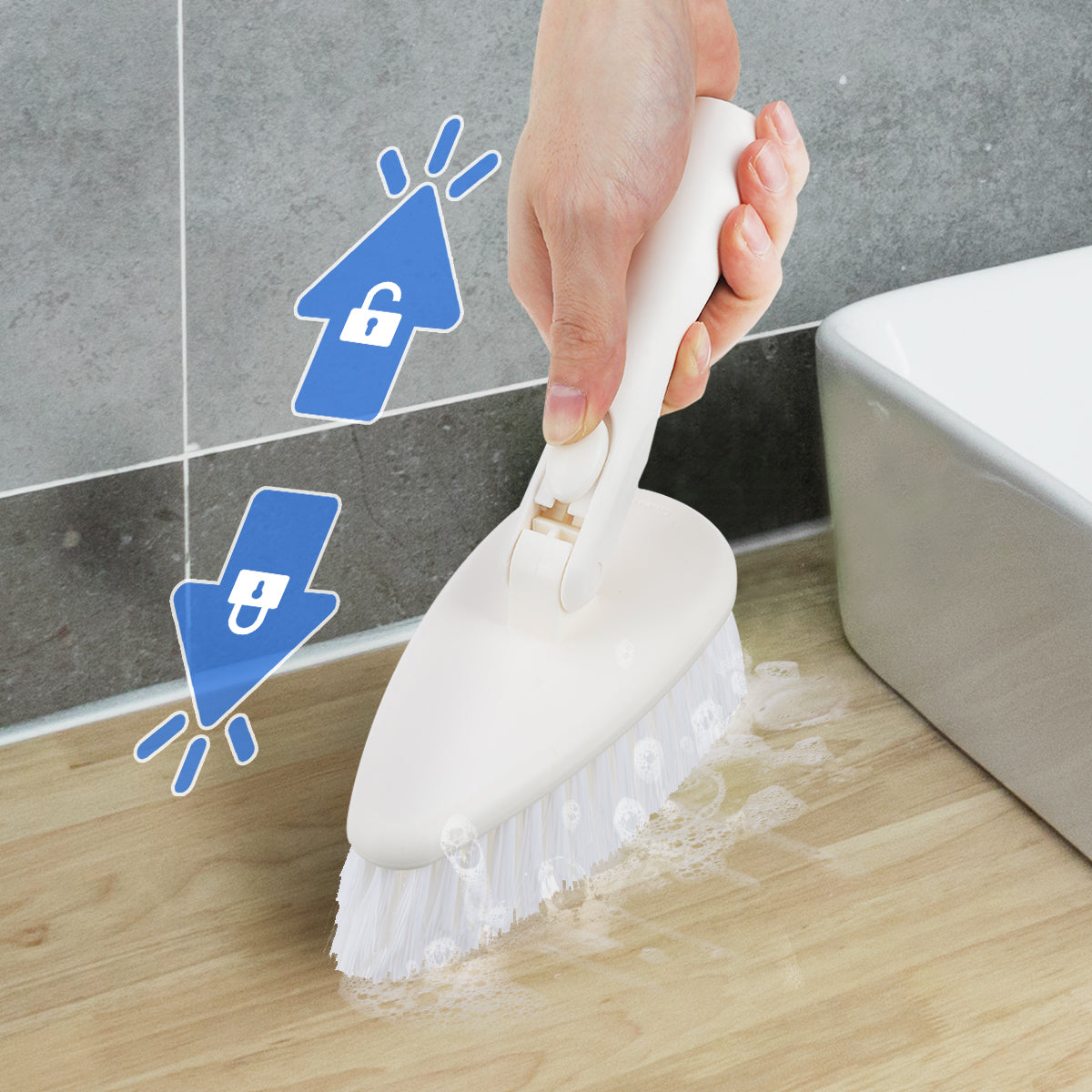 Qaestfy Tub and Tile Brush Refill Compatible with QAE002 Shower Scrubb