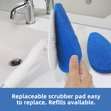 Load image into Gallery viewer, Qaestfy Shower Bathtub Tub and Tile Scrubber Brush with 51'' Adjustable Long Handle Cleaning Brushes Lock in Place Scrub Brush Head for Bathroom Wall Floor Scrubbing Model QAE008
